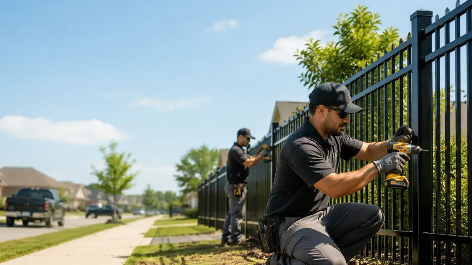 Metal Fence Installation in Five Points, AL